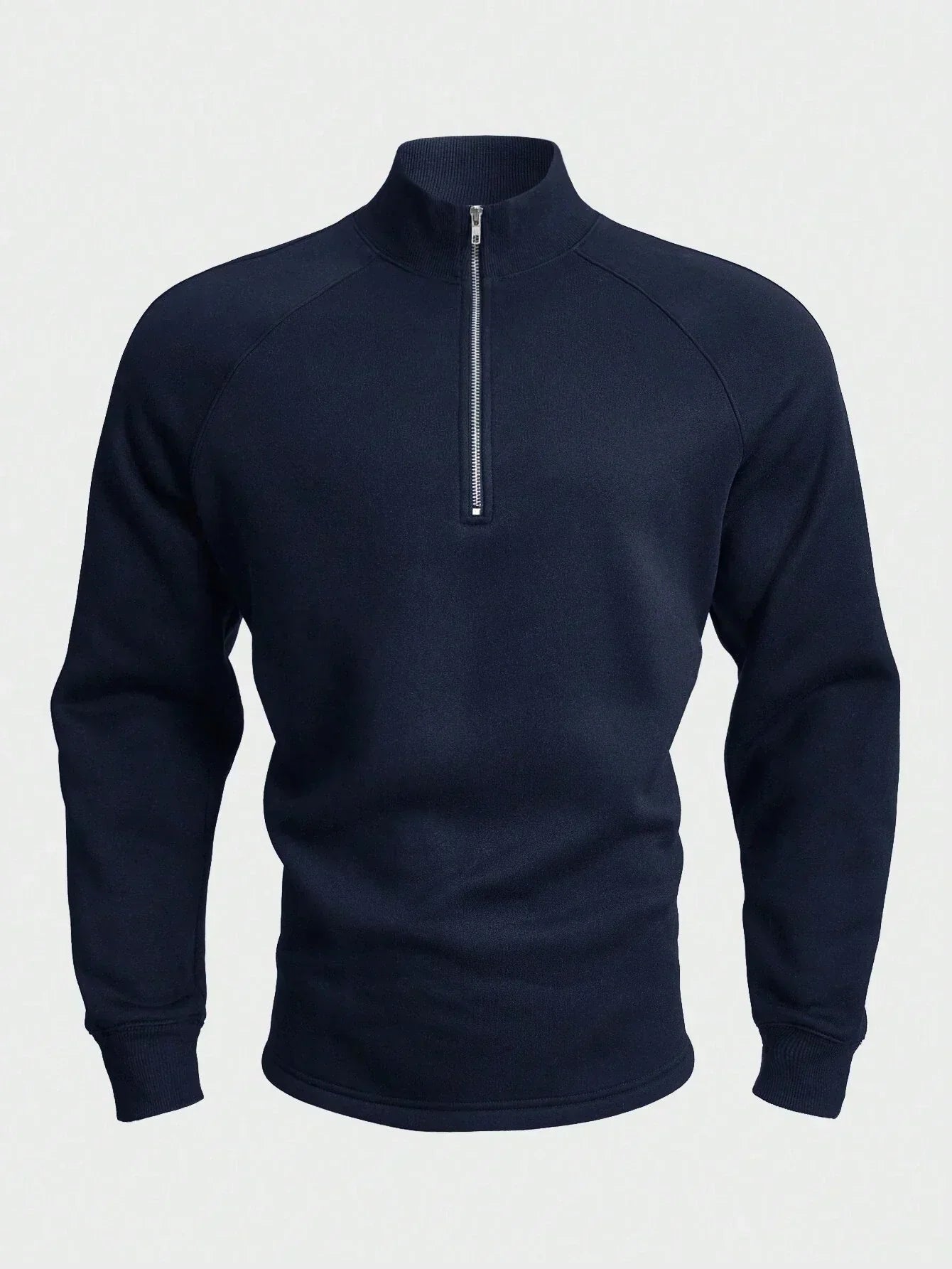 Zip-up met halve rits