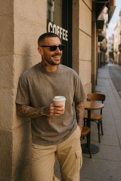 Essential Cotton Oversized Tee Set – 3-Pack