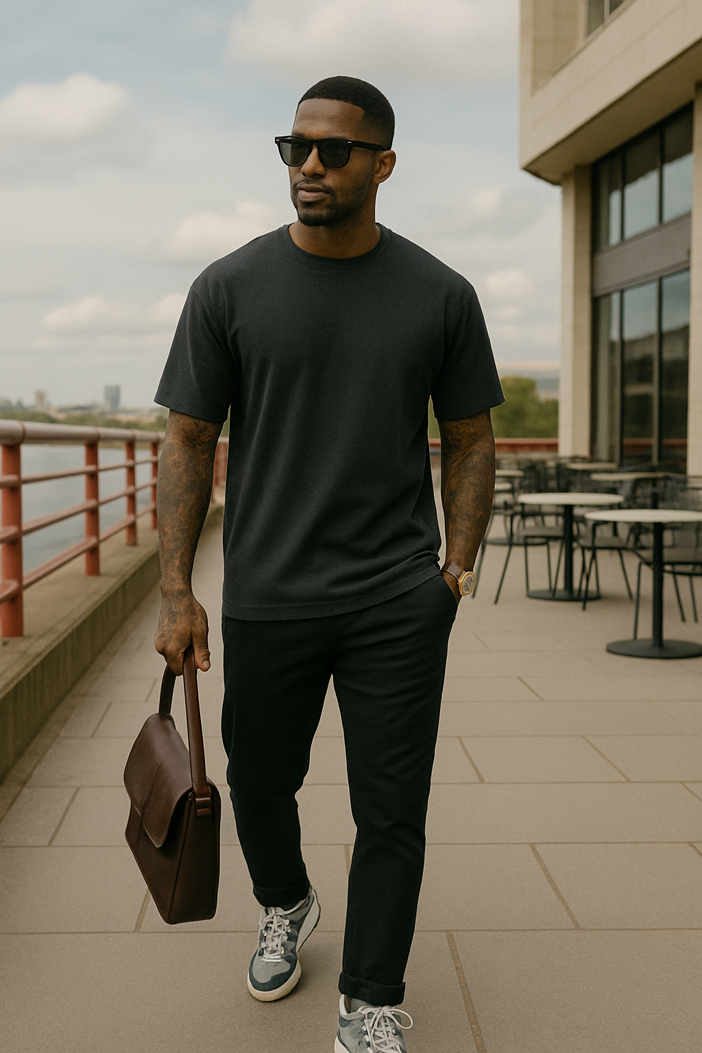 Essential Cotton Oversized Tee Set – 3-Pack