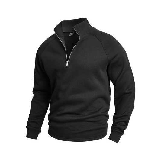 Zip-up met halve rits