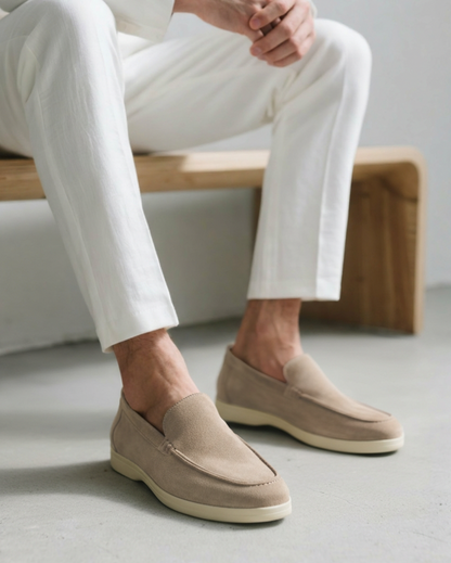 Suede Loafers